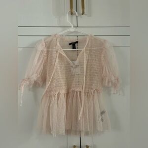 mesh forever 21 shirt